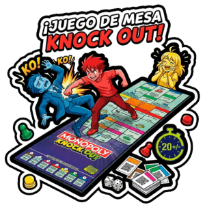 monopoly knockout | hasbro