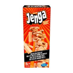 jenga clásico: juego de destreza | hasbro | dice up mx