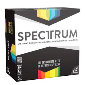 spectrum juego de mesa de secuencias, estrategia y agilidad | novelty | dice up mx