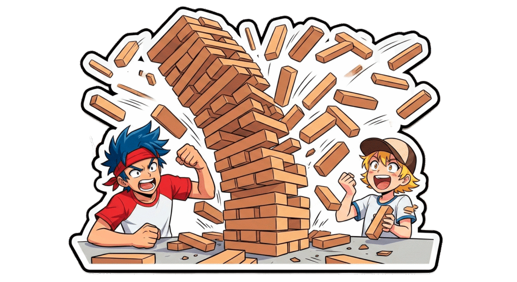 jenga con dado digital | hasbro