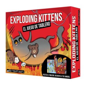exploding kittens el juego de tablero | español