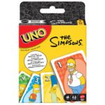 uno the simpsons | mattel | juego de cartas temático los simpson con regla especial | coleccionable