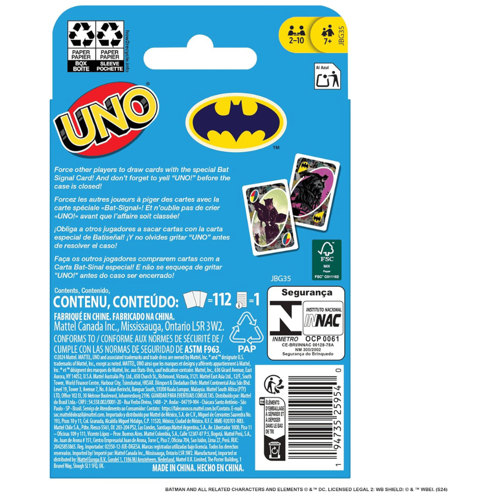 uno batman | español uno batman | español