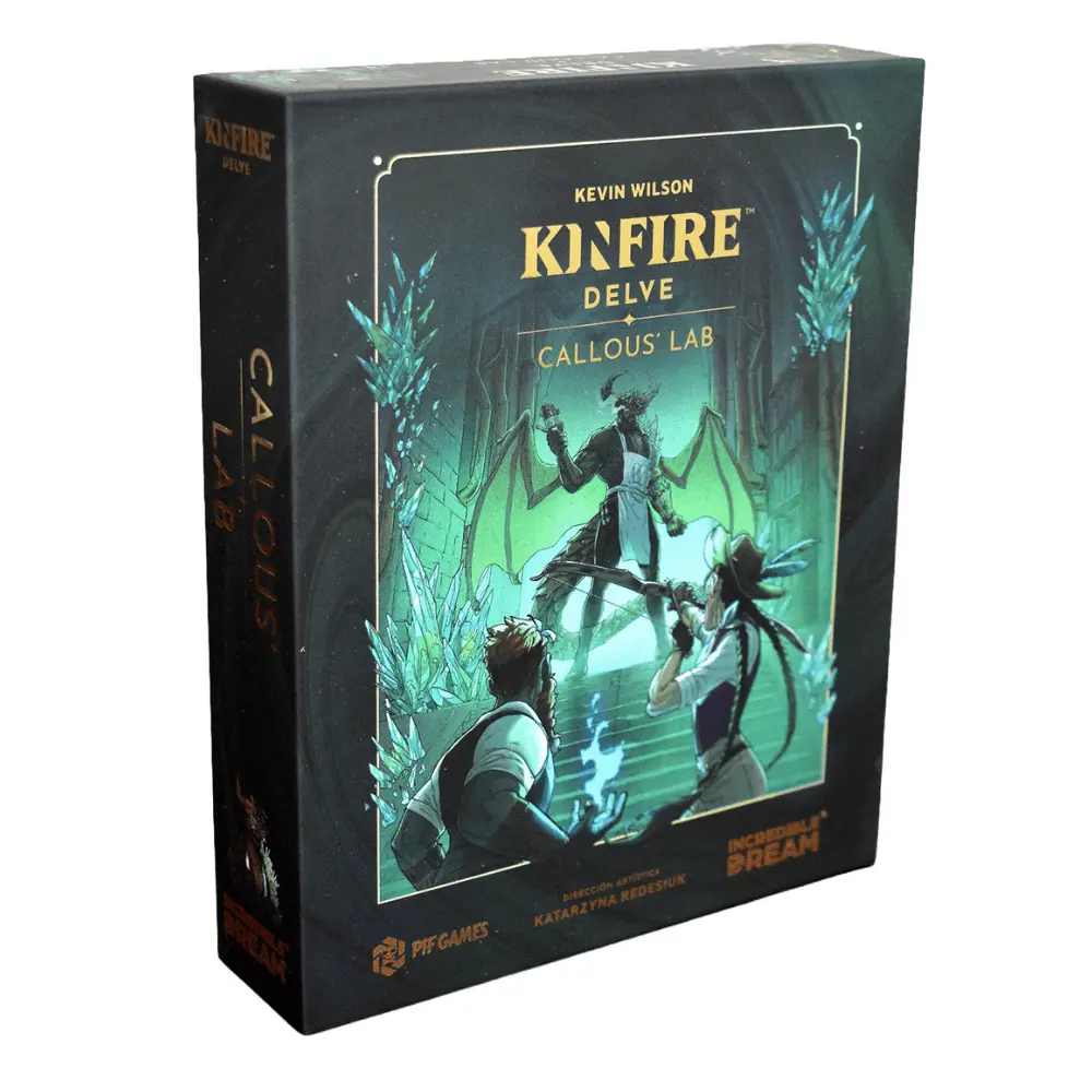 kinfire delve: callous' lab | español