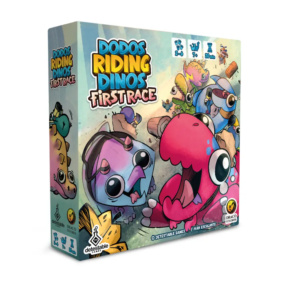 dodos riding dinos: first race | español inglés