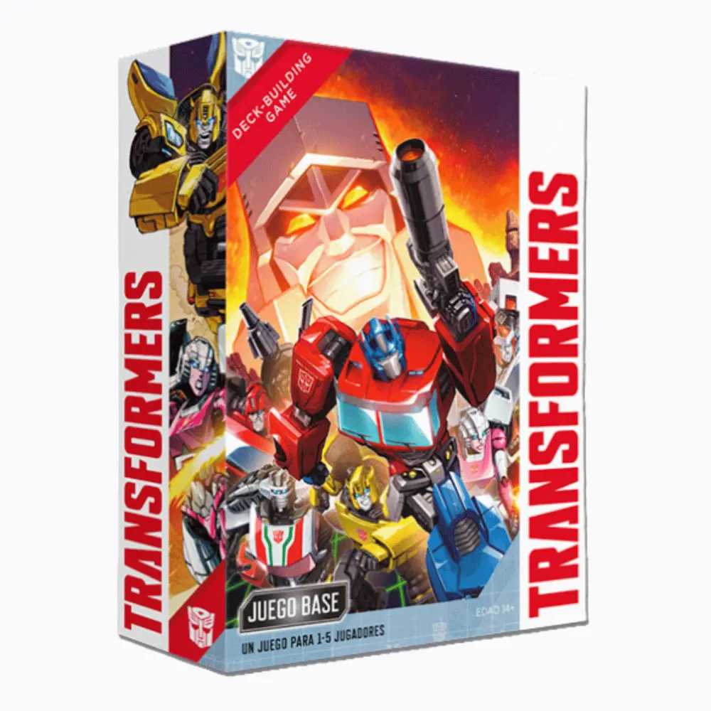 transformers deck building game | español