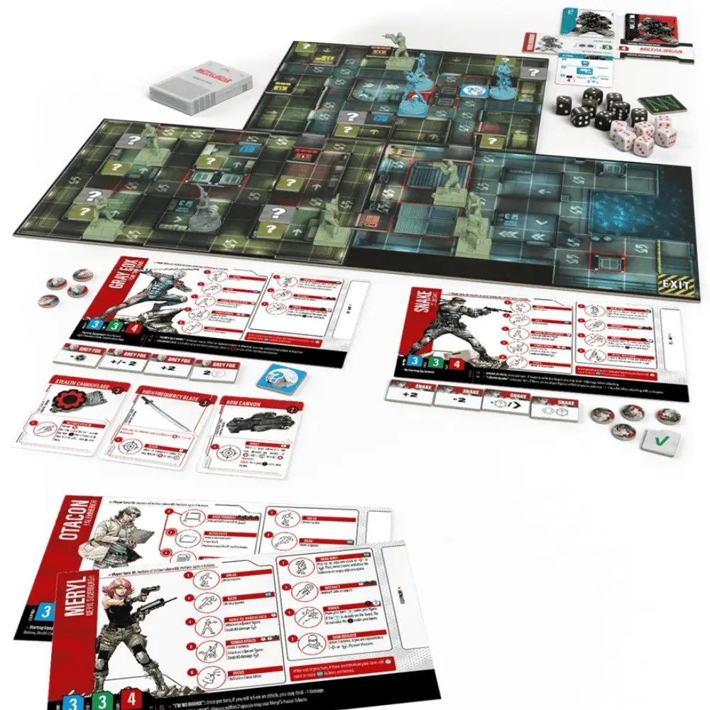 metal gear solid: el juego de mesa | español metal gear solid: el juego de mesa | español